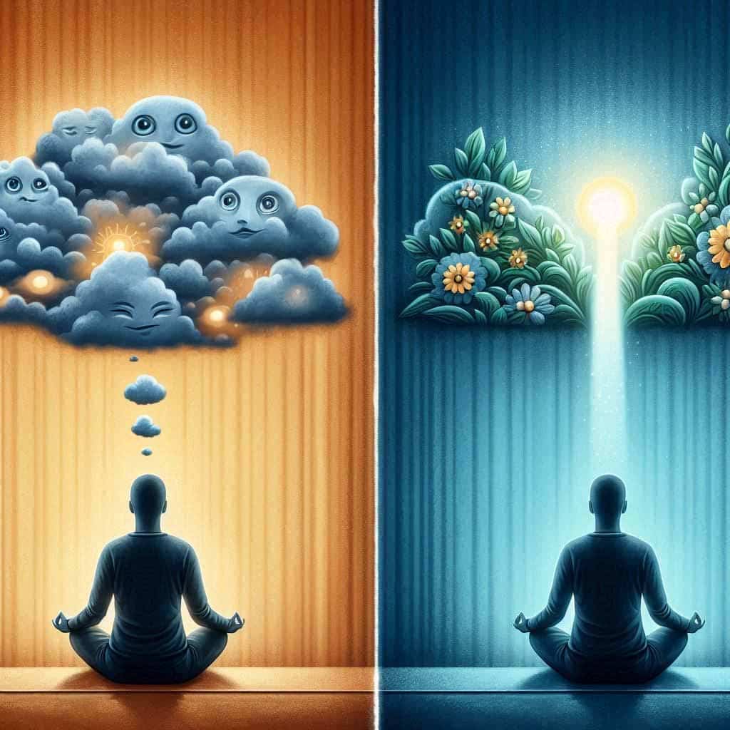 مراقبه، رسیدن به بی‌ذهنی و مدیتیشن، هنر مدیریت ذهن است.