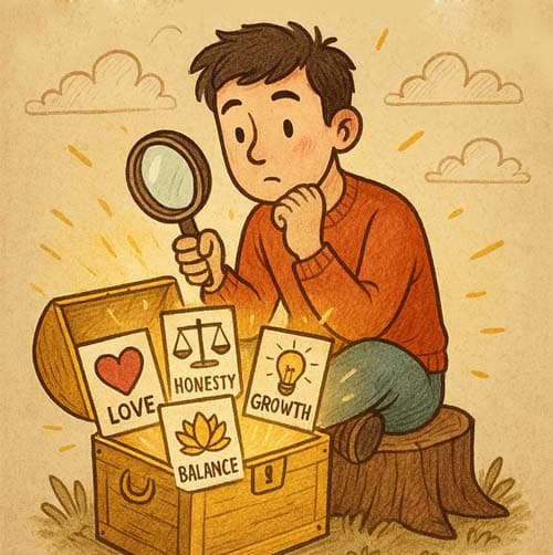 ارزش‌های ما قطب‌نمای اخلاقی ما در زندگی هستند.